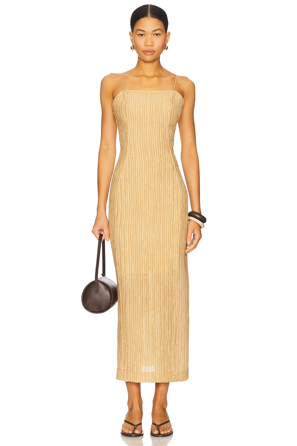 

Платье Lucille By Malene Birger, light camel