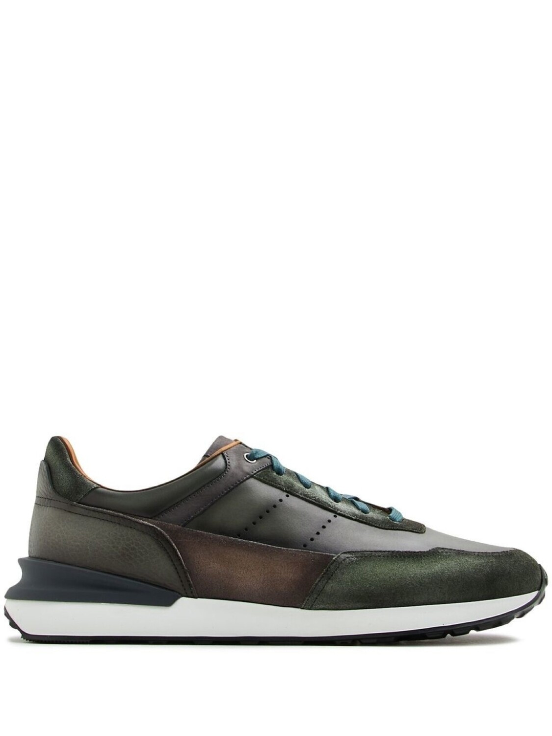 

Magnanni кроссовки со вставками, зеленый