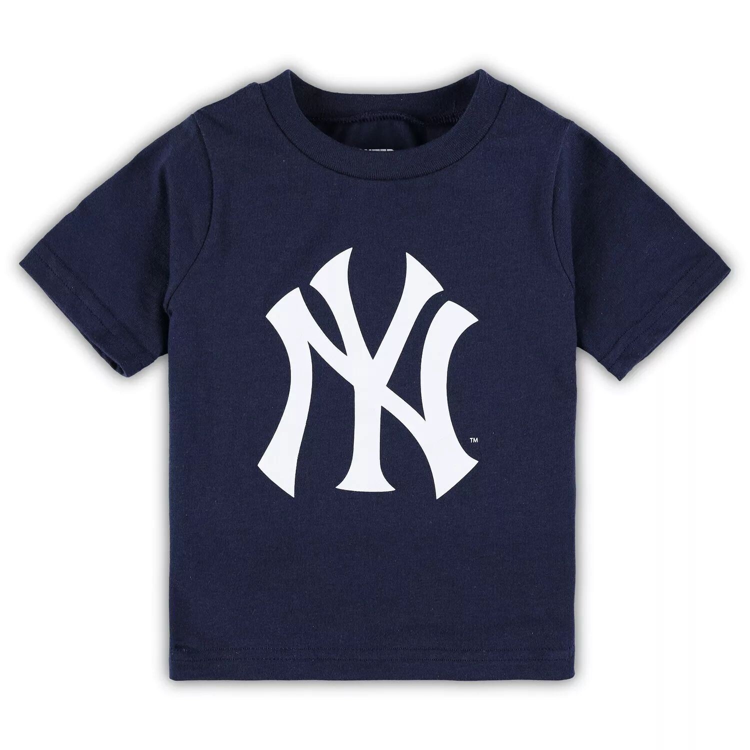 Темно-синяя футболка с основным логотипом команды New York Yankees Team Crew для малышей Outerstuff