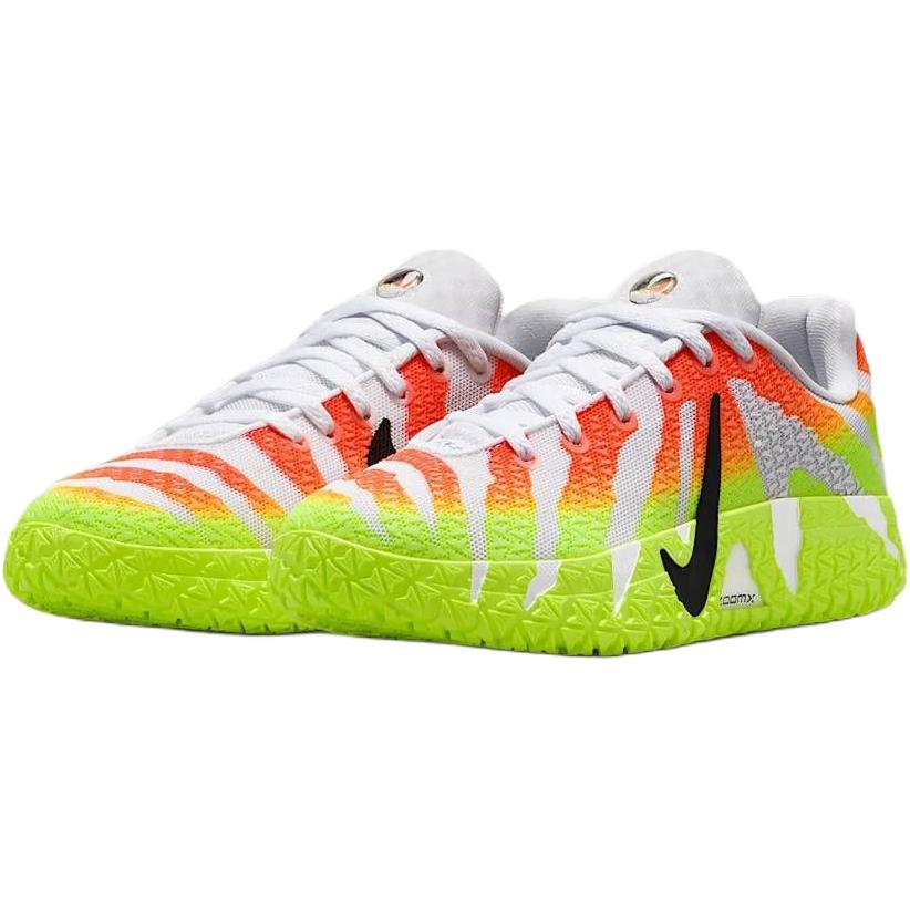 Nike Детские баскетбольные кроссовки Ja Morant 3 Low top White Red Black Unisex — фото 4