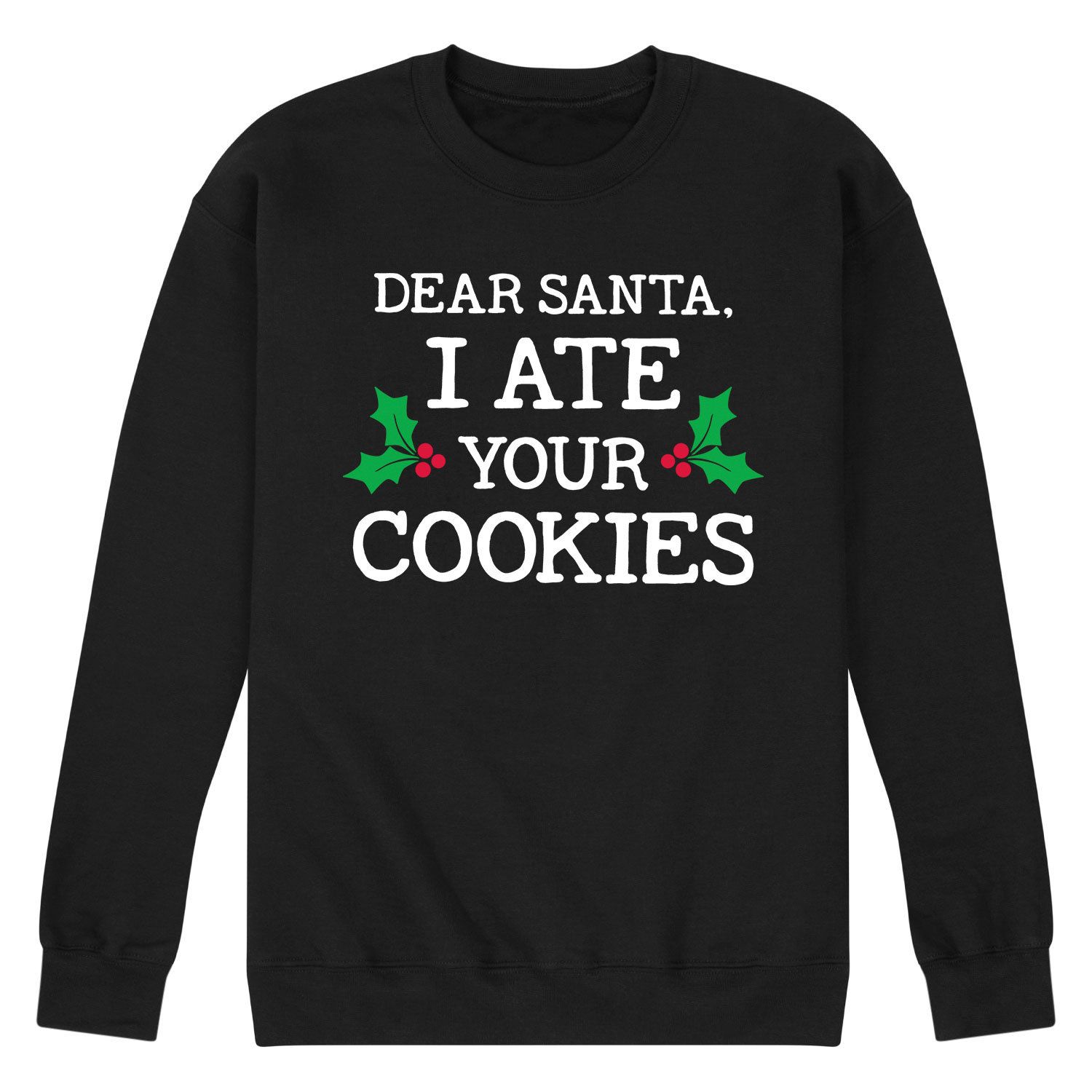 

Мужской свитшот Dear Santa Cookies Licensed Character