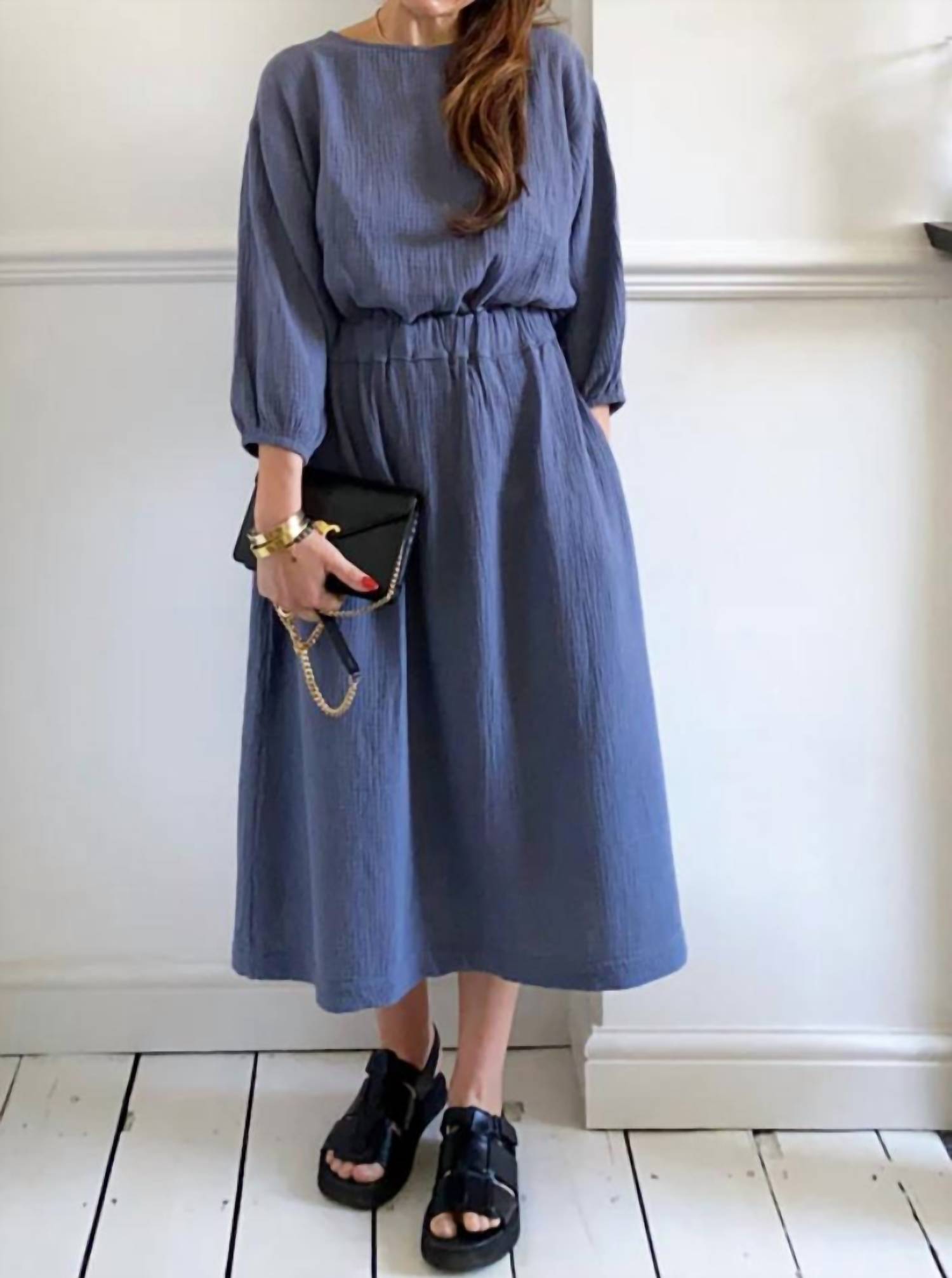 

Платье Elizi из олова Beaumont Organic, цвет pewter