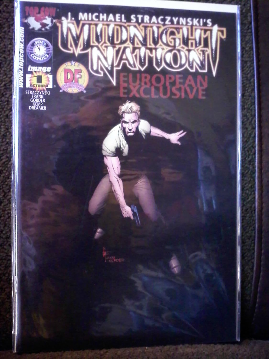 

Midnight Nation #1 / European Exclusive - Dynamic Forces "Euro" Cover - w/ COA (Top Cow / Image Comics / Dynamic Forces)