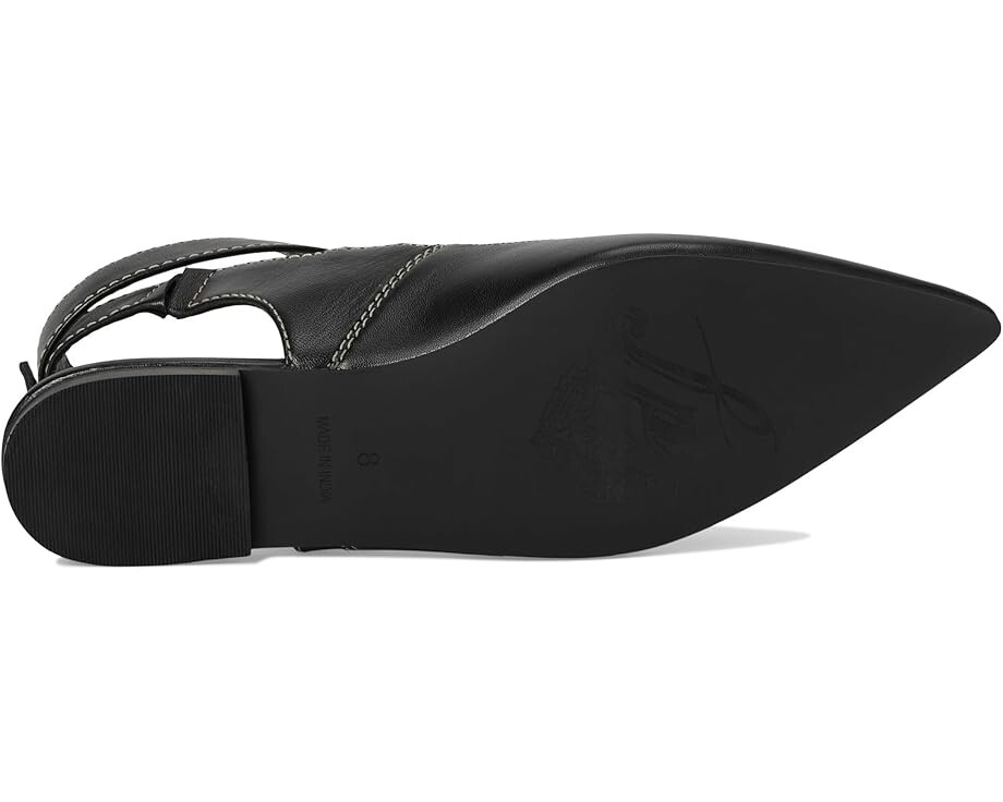 Туфли на плоской подошве Free People Parisa Point Flat, черный — фото 3