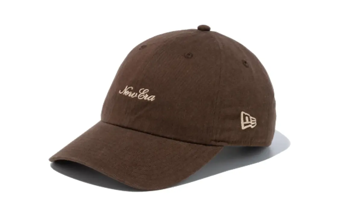 

New Era Хлопковая бейсболка унисекс кофейного цвета, Coffee