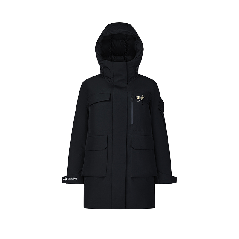 

FILA Женская пуховая куртка Pitch Black, Pitch Black
