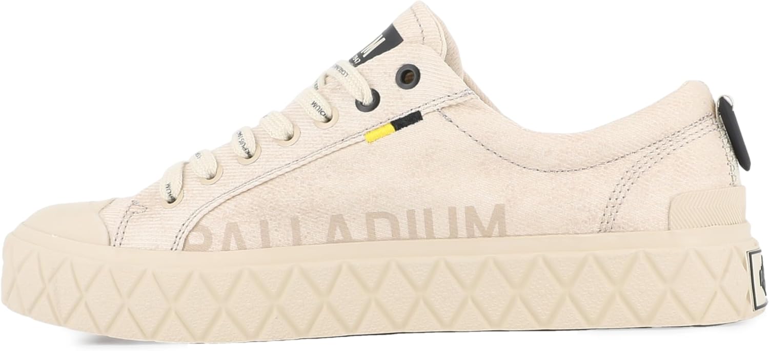 Унисекс-кроссовки Palladium Palla Ace из органического холста на шнуровке, All Sahara — фото 4