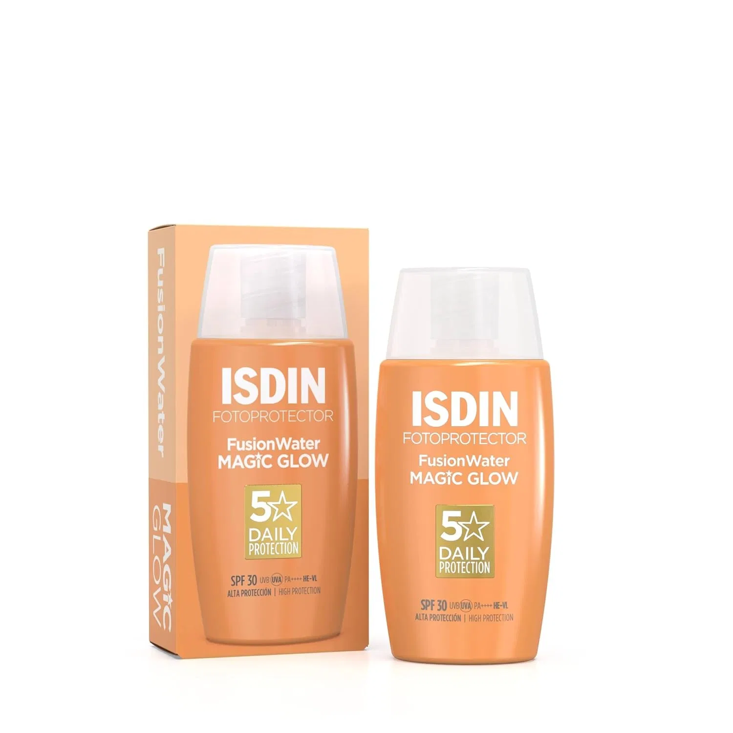 Солнцезащитный флюид для лица «FOTOPROTECTOR FusionWater Magic Glow» SPF 30 от ISDIN Isdin