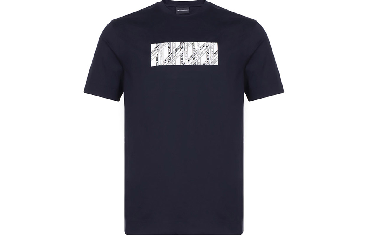

EMPORIO ARMANI Футболка мужская темно-синие