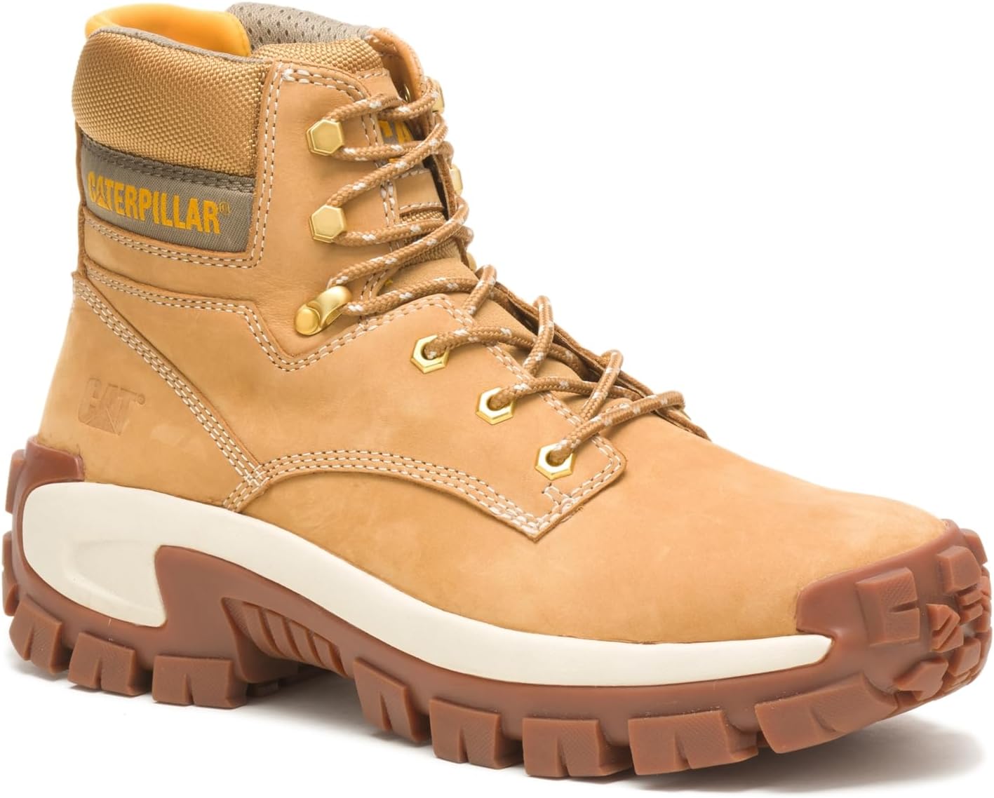 Мужские ботинки CAT Footwear Invader Hi с стальным носком, Honey Reset — фото 3