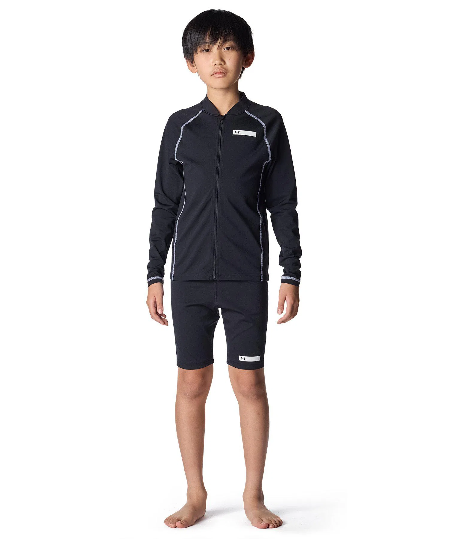 Куртка-бомбер на молнии UA Swimwear (для тренировок/детей) — фото 3