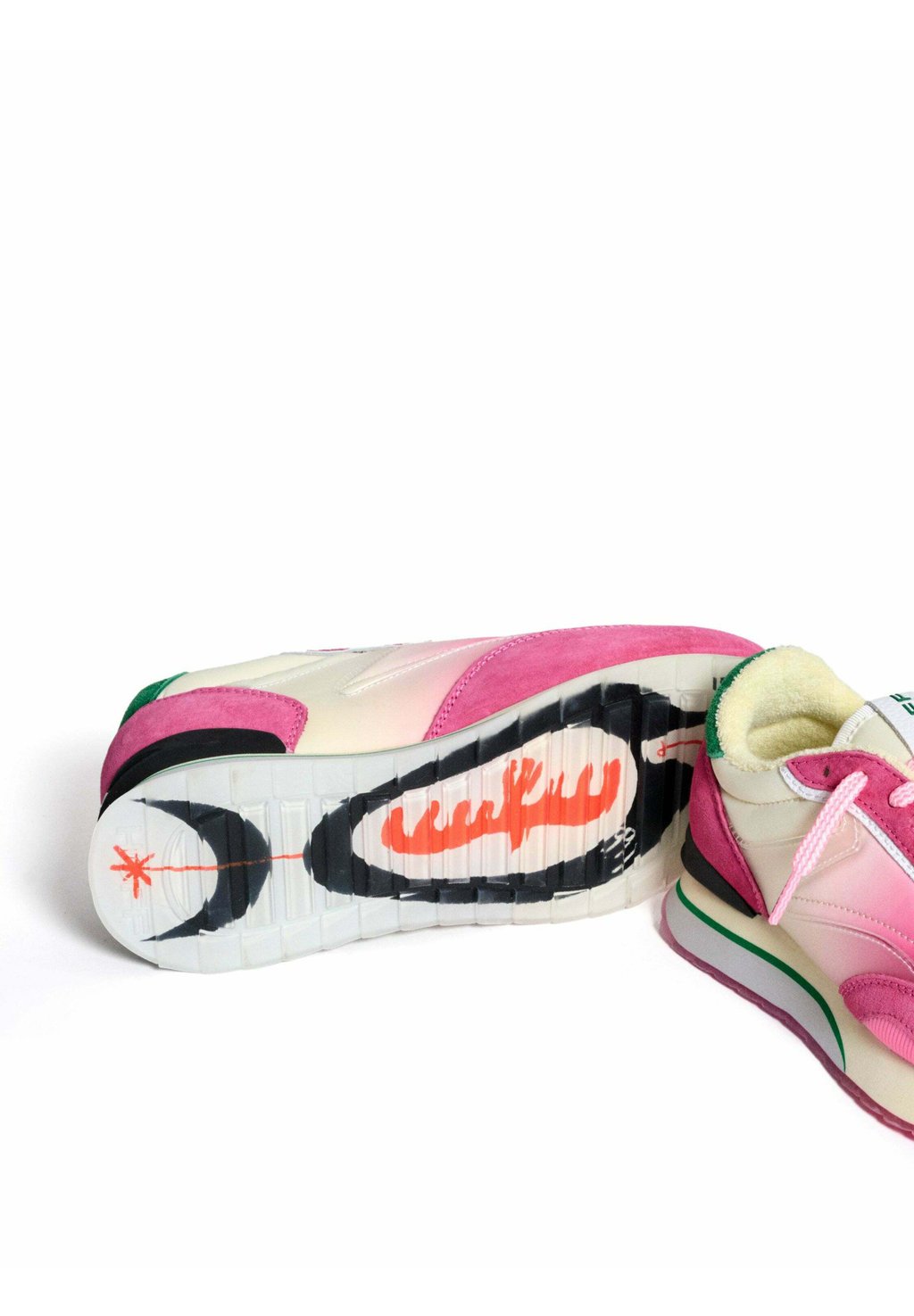 Низкие кеды FLAME SNEAKERS HOFF, фуксия — фото 3