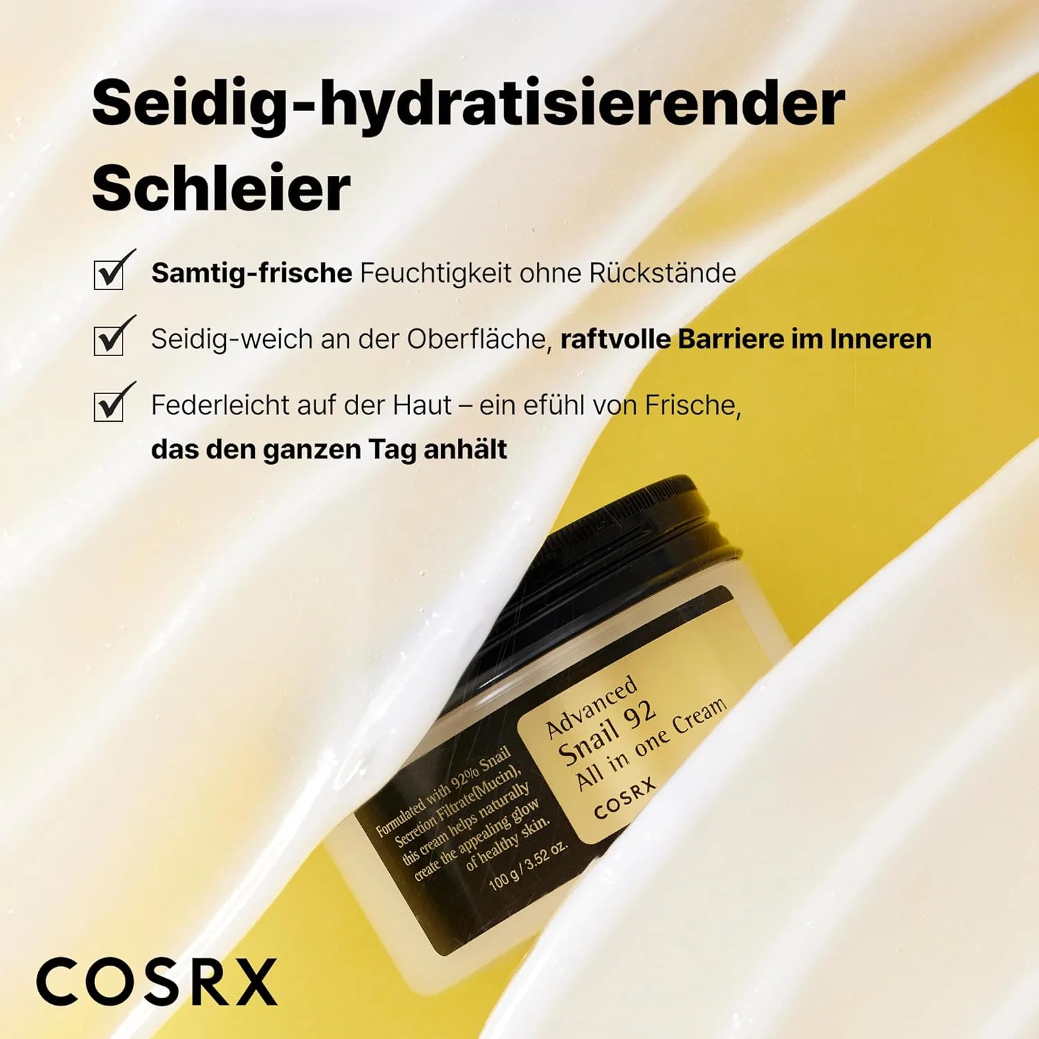 Крем для лица Cosrx — Увлажняющий «Advanced Snail 92 All-in-One» от — фото 4