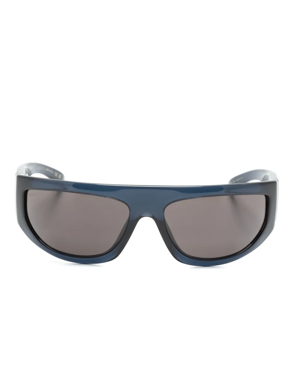 

Солнцезащитные очки с логотипом Gucci Eyewear, синий