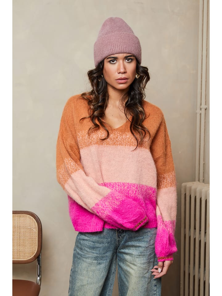 

Пуловер Joséfine, цвет pink/orange/rosa