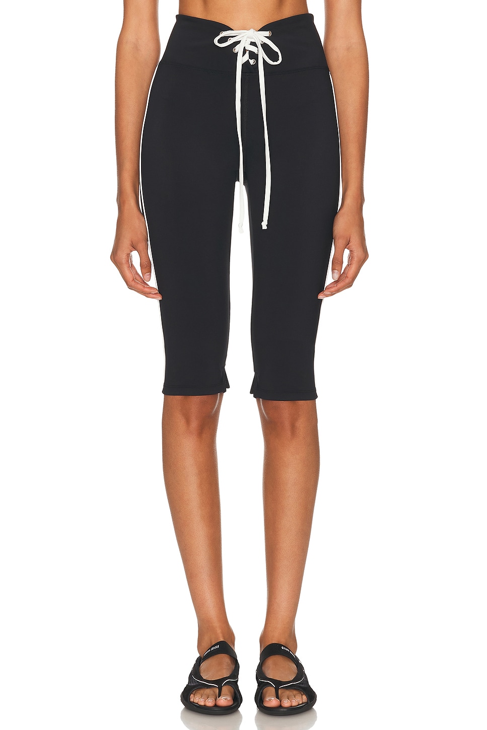 

Футбольные леггинсы Capri Year Of Ours, Black & White