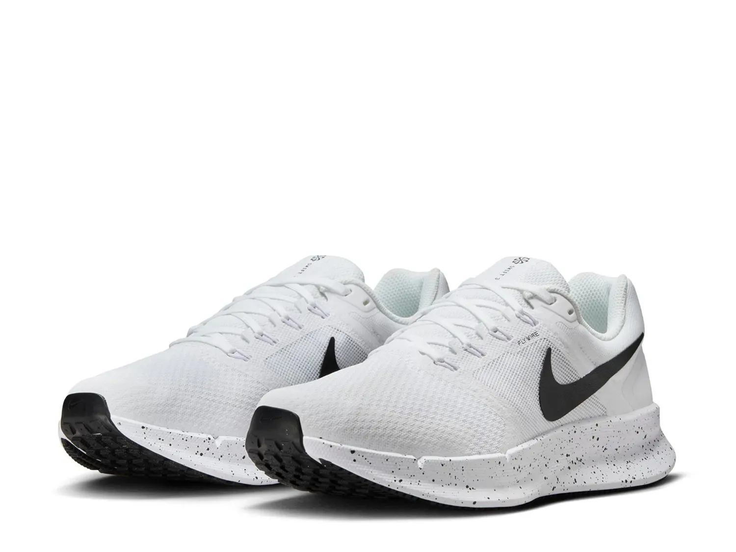 Кроссовки для бега Nike Run Swift 3 — женские, белые/черные — фото 3