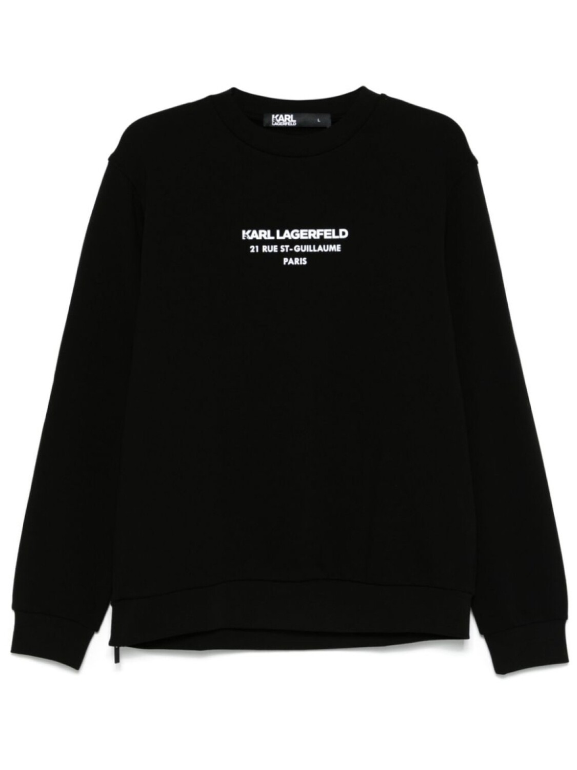 

Karl Lagerfeld толстовка с логотипом, черный