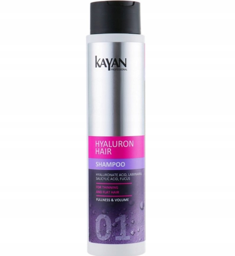 

Шампунь KAYAN HYALURON HAIR для тонких волос, 400 мл