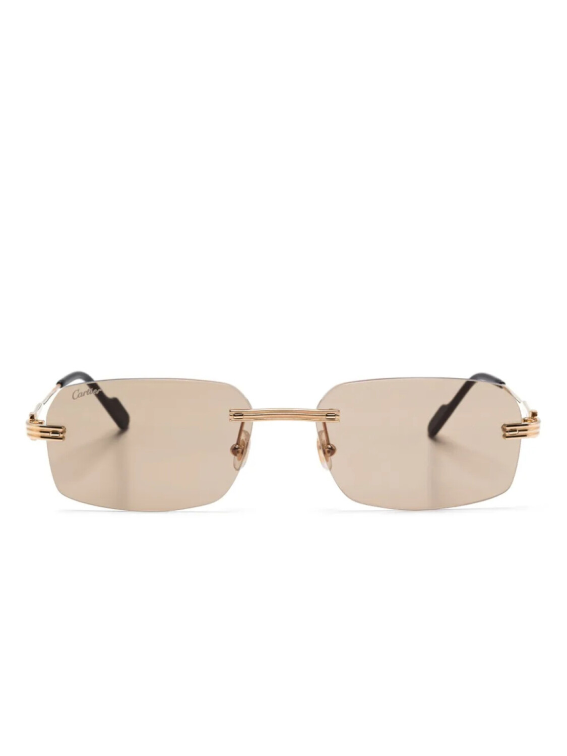 

Cartier Eyewear солнцезащитные очки Première de Cartier, золотой