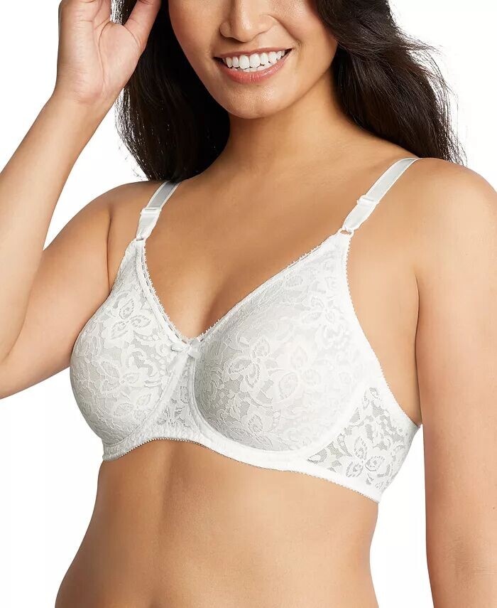 

Двухслойный бесшовный бюстгальтер на косточках Lace 'n Smooth 3432 Bali, белый