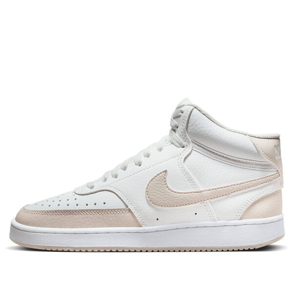 Кроссовки court vision mid 'white tan' Nike, белый