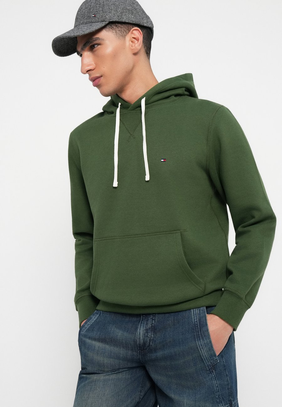Толстовка Tommy Hilfiger SEASONAL HOODY, Mountain Pine/Khaki — фото 4