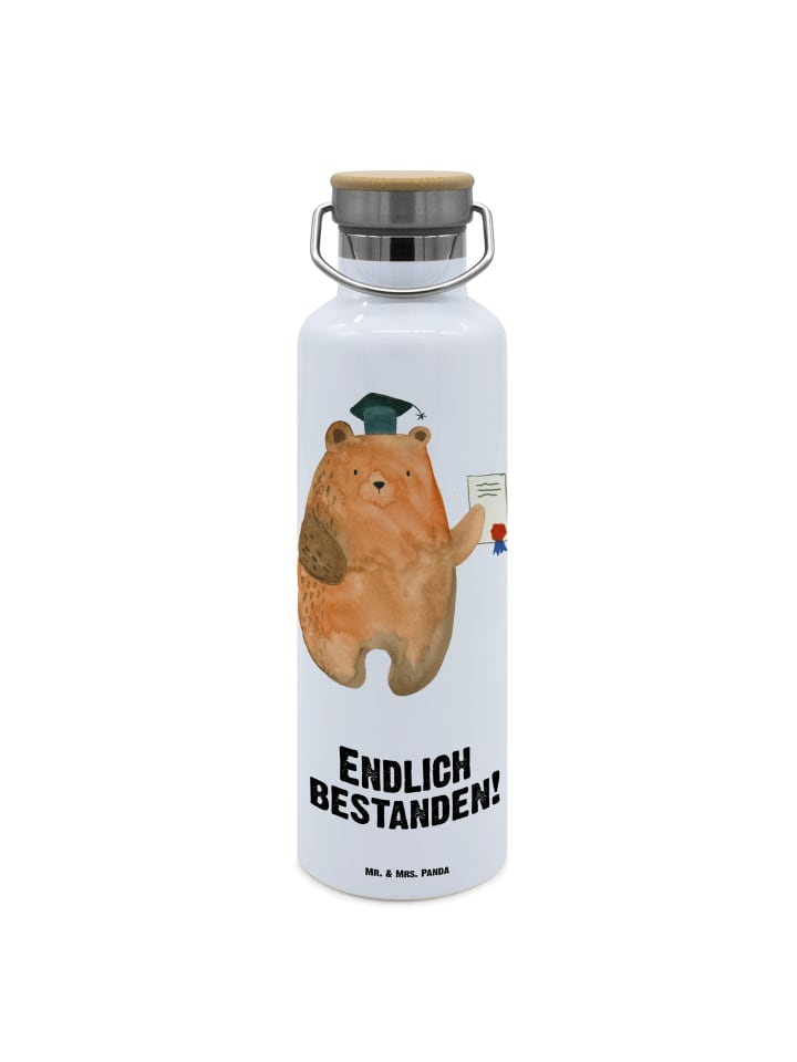 

Mr. & Mrs. Panda Бутылка с водой, экзамен на знание основ с надписью белым цветом