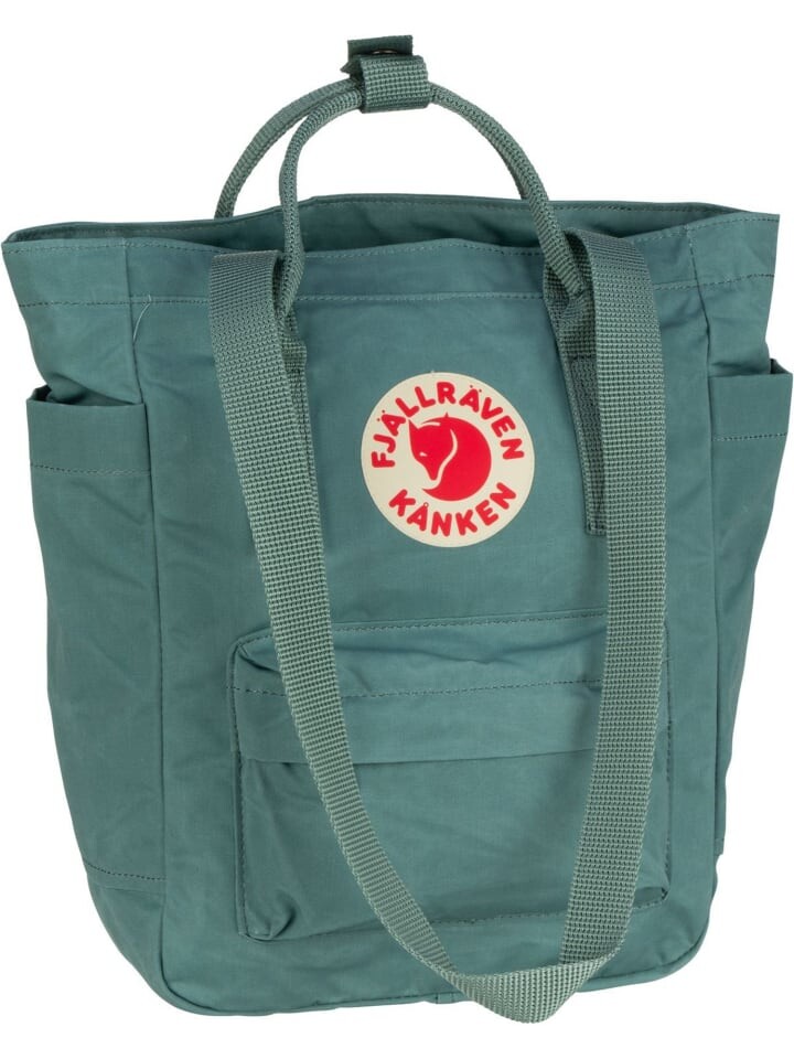 

Сумка FJÄLLRÄVEN Rucksack / Backpack Kanken Totepack Mini, цвет Frost Green
