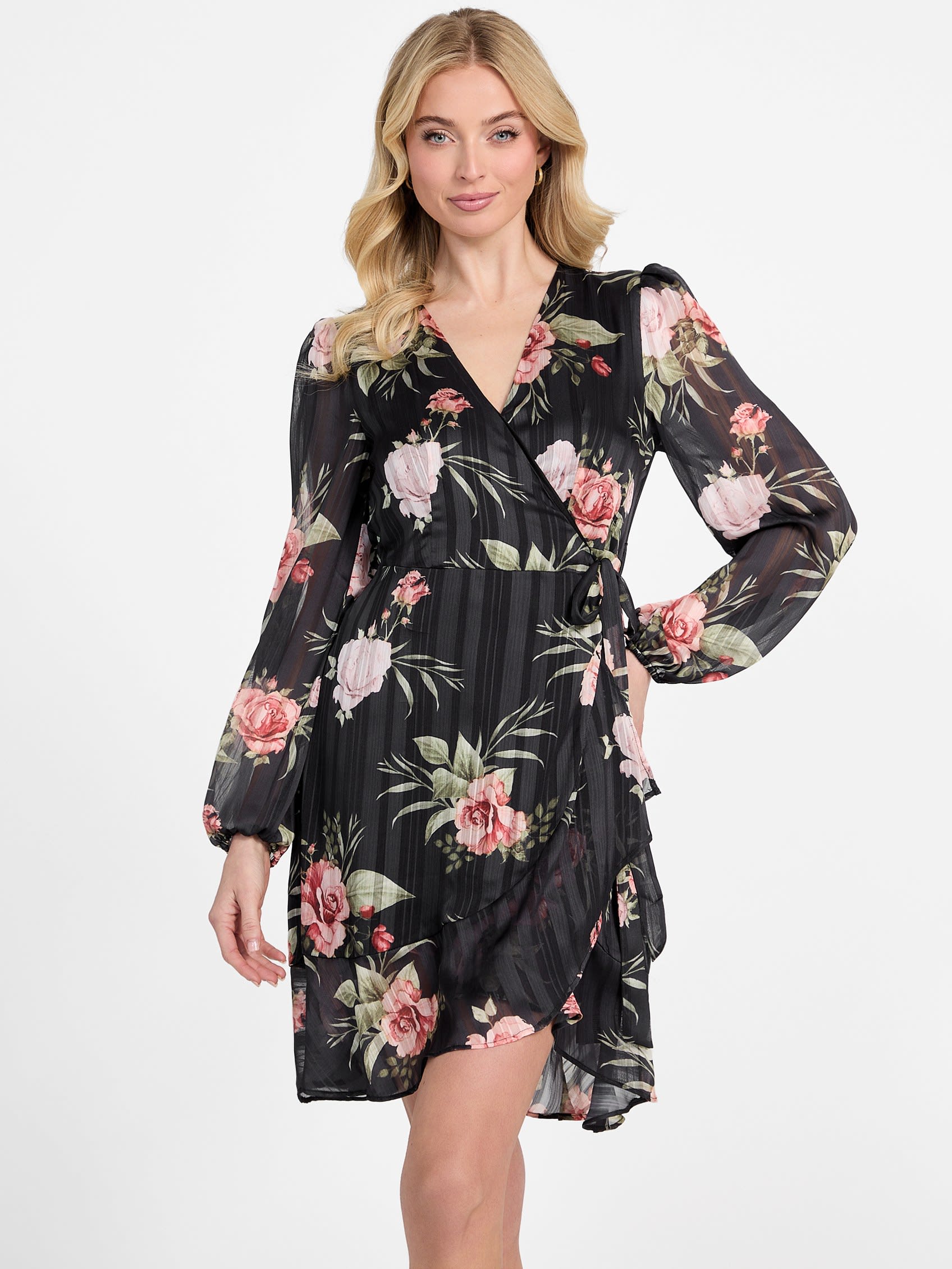 

Платье-халат с принтом Sidel Guess Factory, цвет nostalgia print