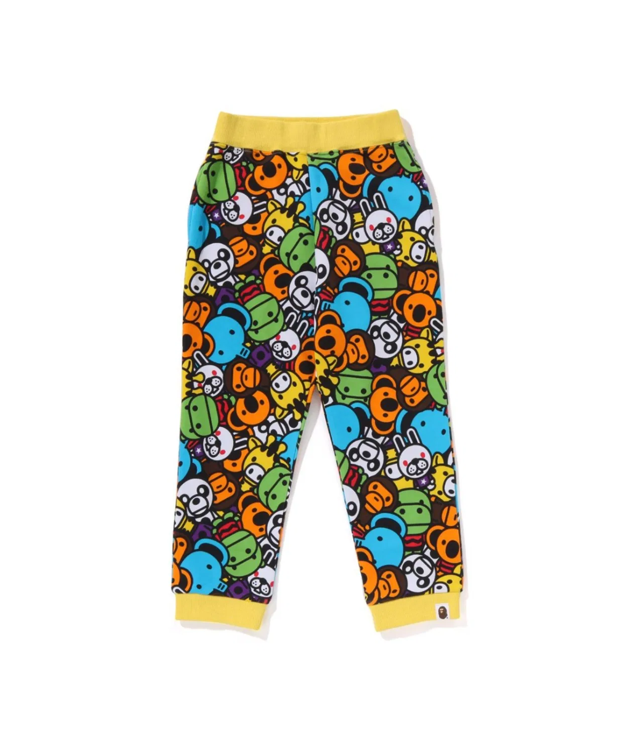 Спортивные штаны A Bathing Ape MILO ALL FRIENDS, хлопок, мультицвет