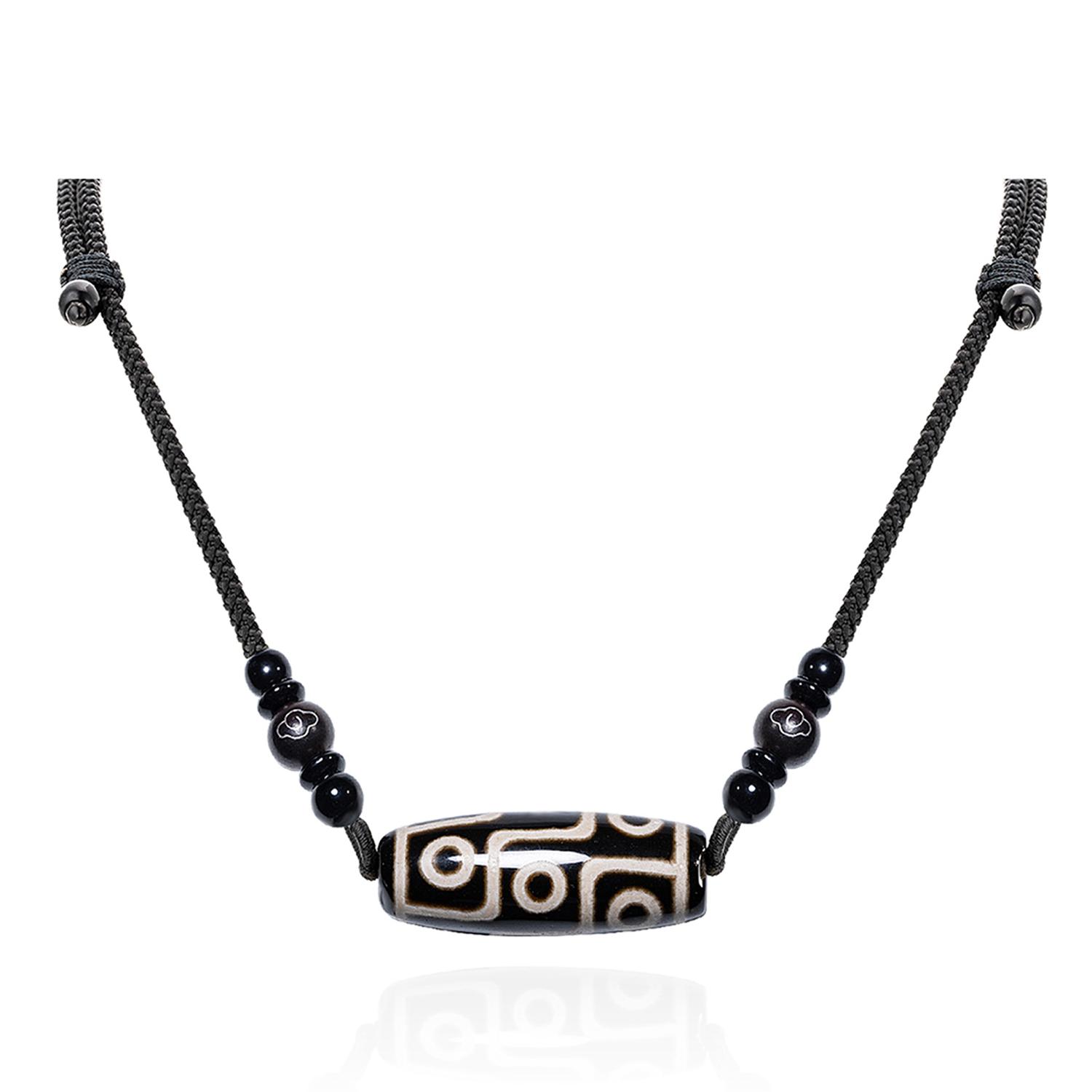 

Обработанный агатовый кулон Jodie&Kevin унисекс Jodie＆Kevin, Horizontal Necklace