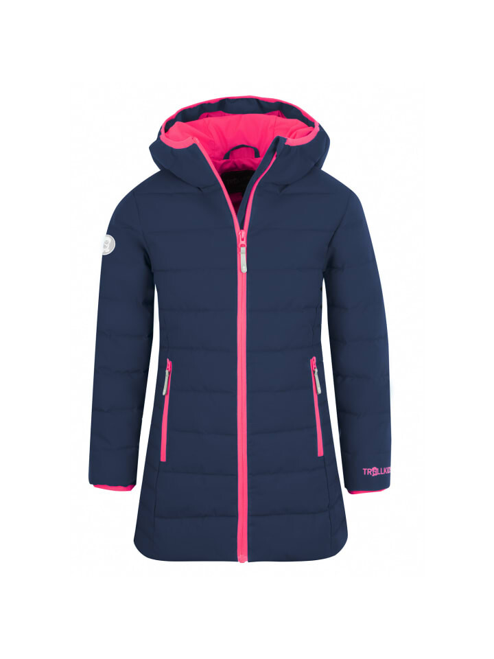 

Зимнее пальто Trollkids Stavanger, цвет navy/pink