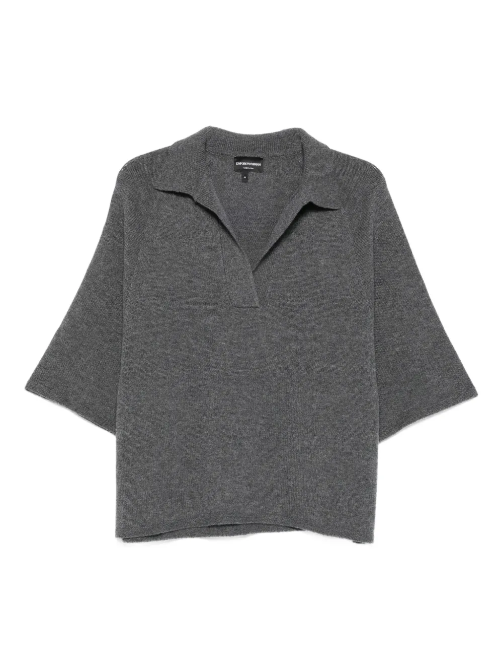 

Рубашка с короткими рукавами EMPORIO ARMANI, серый