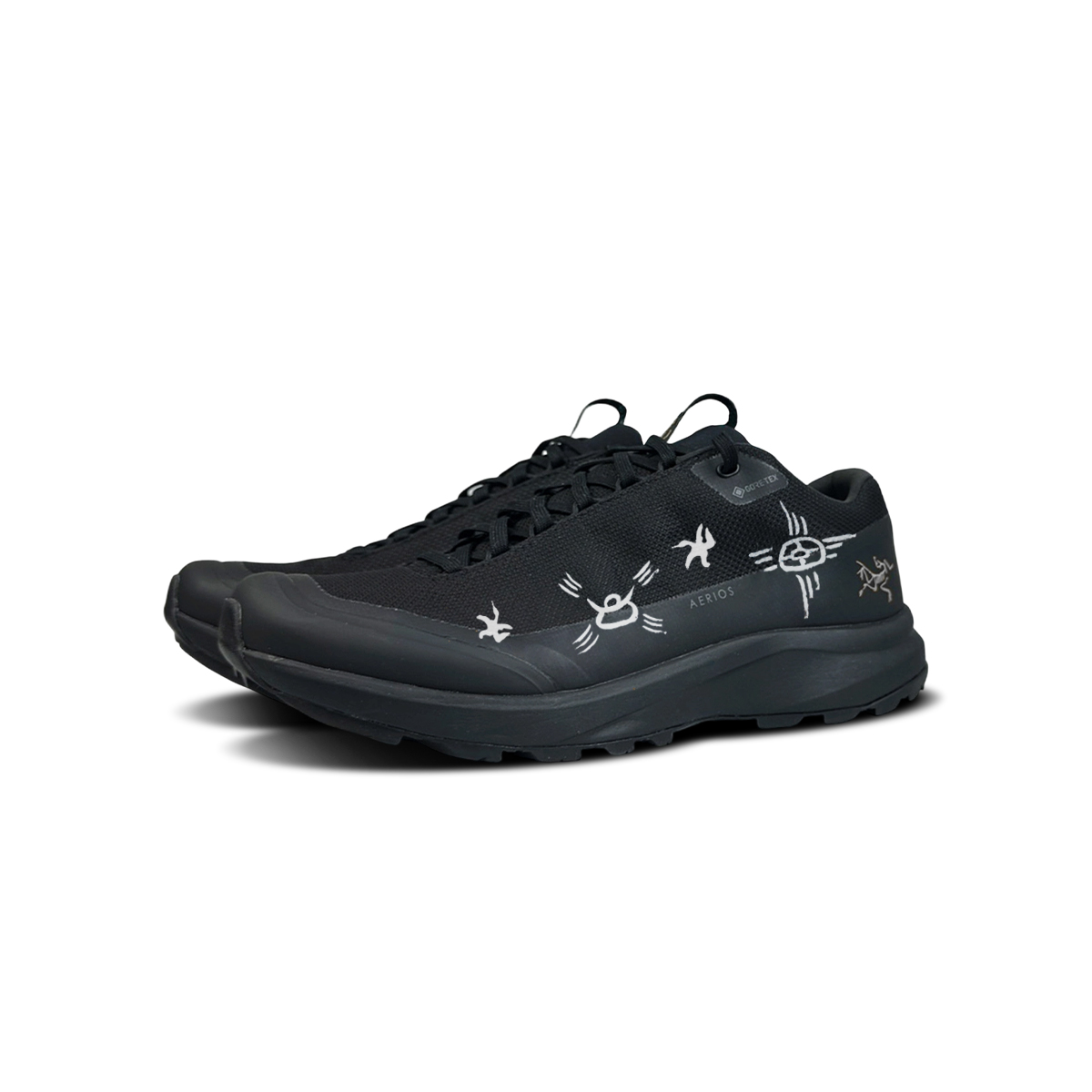 Кроссовки для бега AERIOS FL GTX низкие мужские white Arcteryx, черный — фото 4