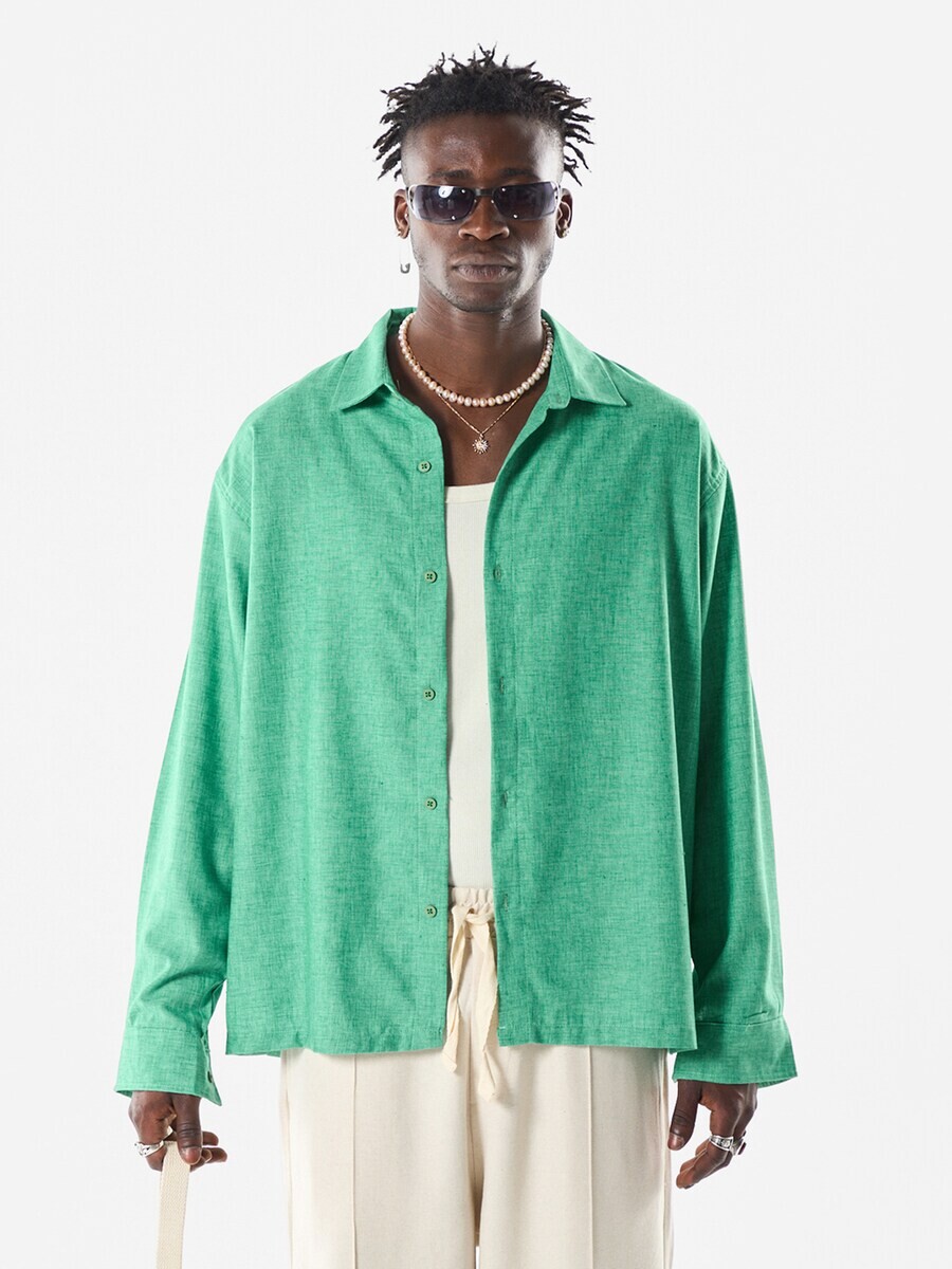 

Повседневная рубашка VAMOS CLO Comfort fit Button Up Shirt, мятный