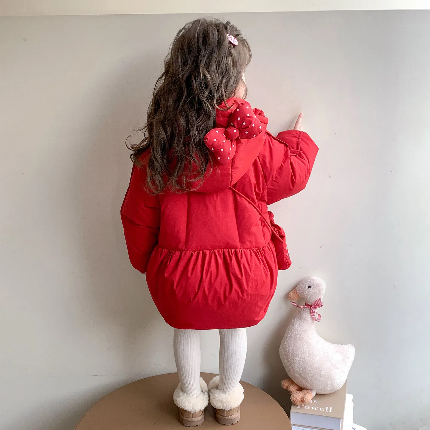 Пуховик детский Disney Pre School Hooded Red — фото 3
