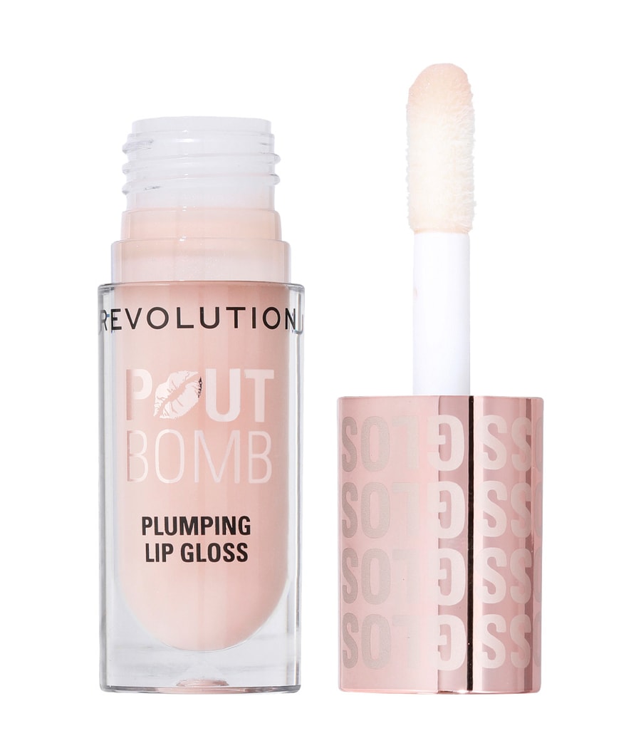 

Блеск для губ REVOLUTION Pout Bomb Plumping Gloss, Milky Sheer Holo, 4.6 ml