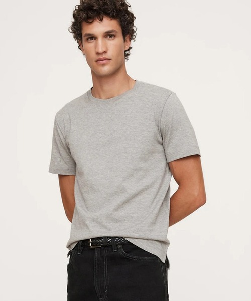 

Футболка из хлопка супима BANANA REPUBLIC, серый