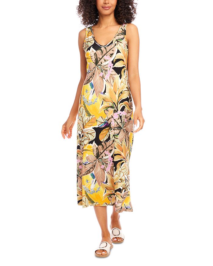 

Бриджит Printed Midi Dress Karen Kane, мультиколор