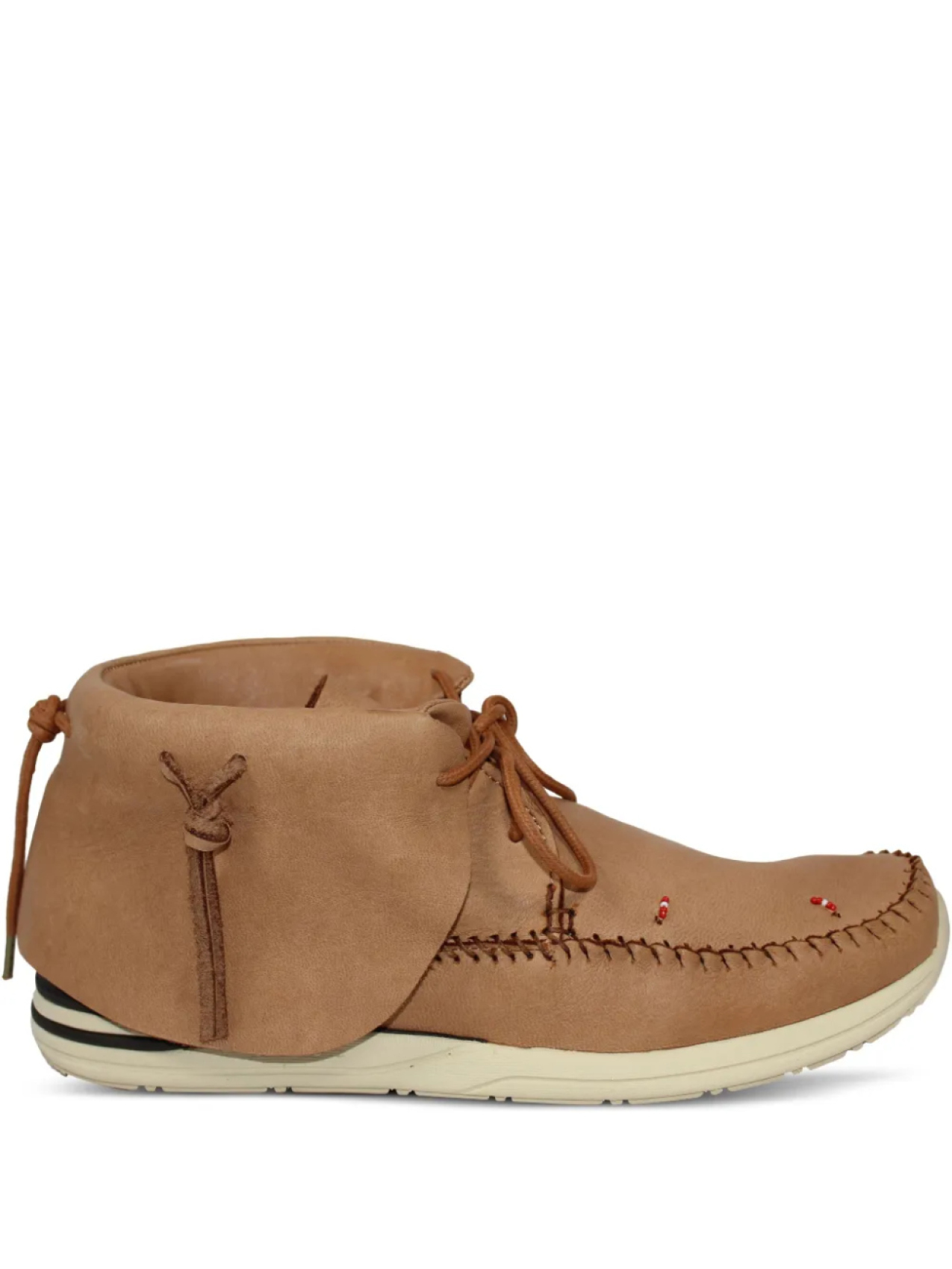 

Ботинки-мокасины Visvim FBT с бусинами, коричневый