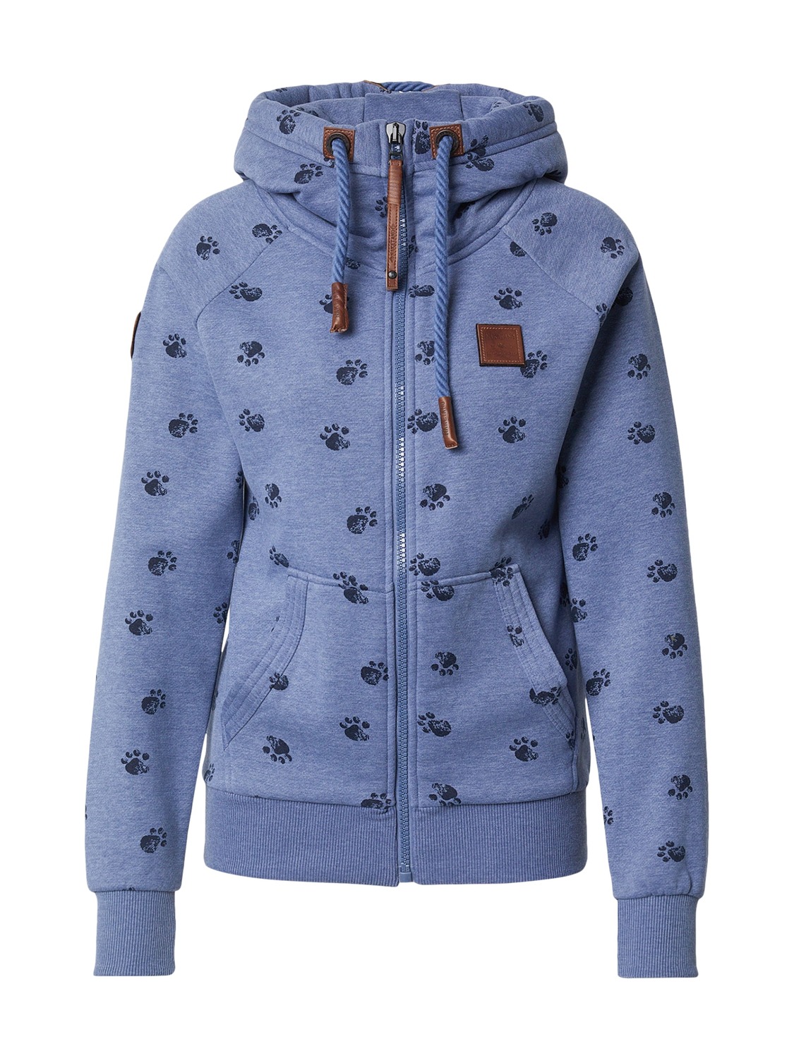 

Naketano Толстовка с молнией в цвете Navy, Opal