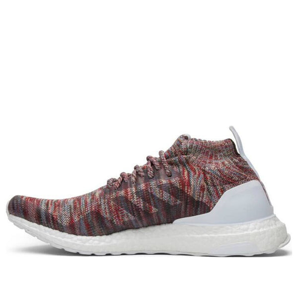 

Кроссовки x kith ultraboost mid Adidas, белый