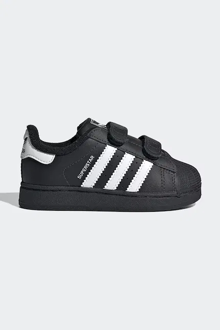 Кроссовки детские Superstar II Adidas Originals, черный