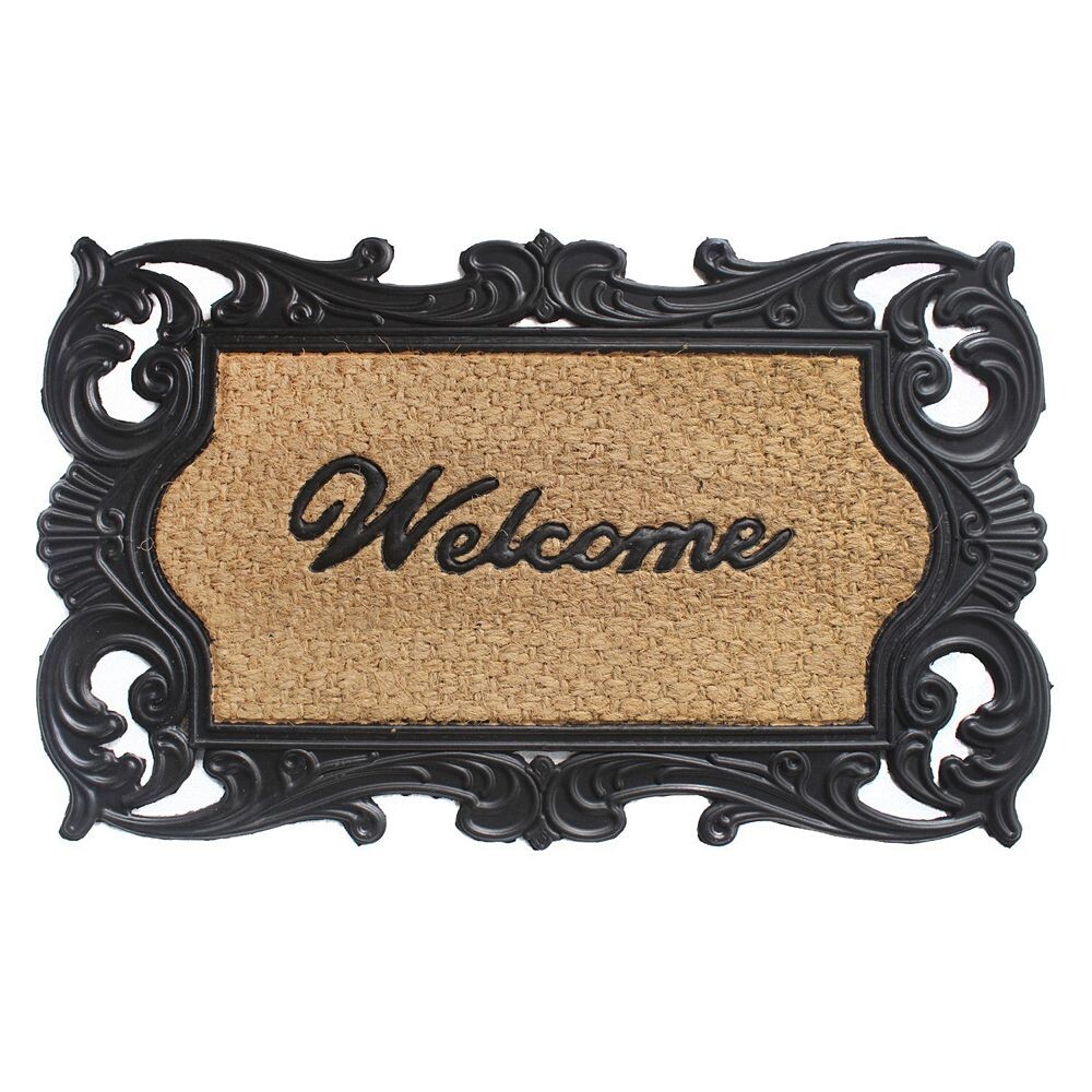 

КоврикSmith Welcome Коврик для железной решетки с искусственным орнаментом RugSmith, цвет Natural
