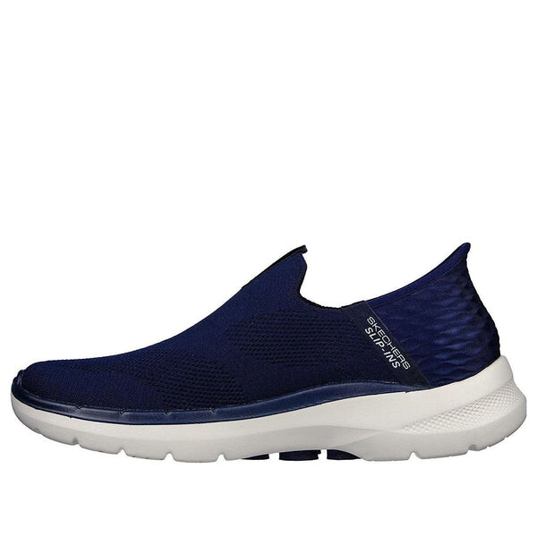 

Кроссовки go walk 6 slip-ins 'navy' Skechers, синий