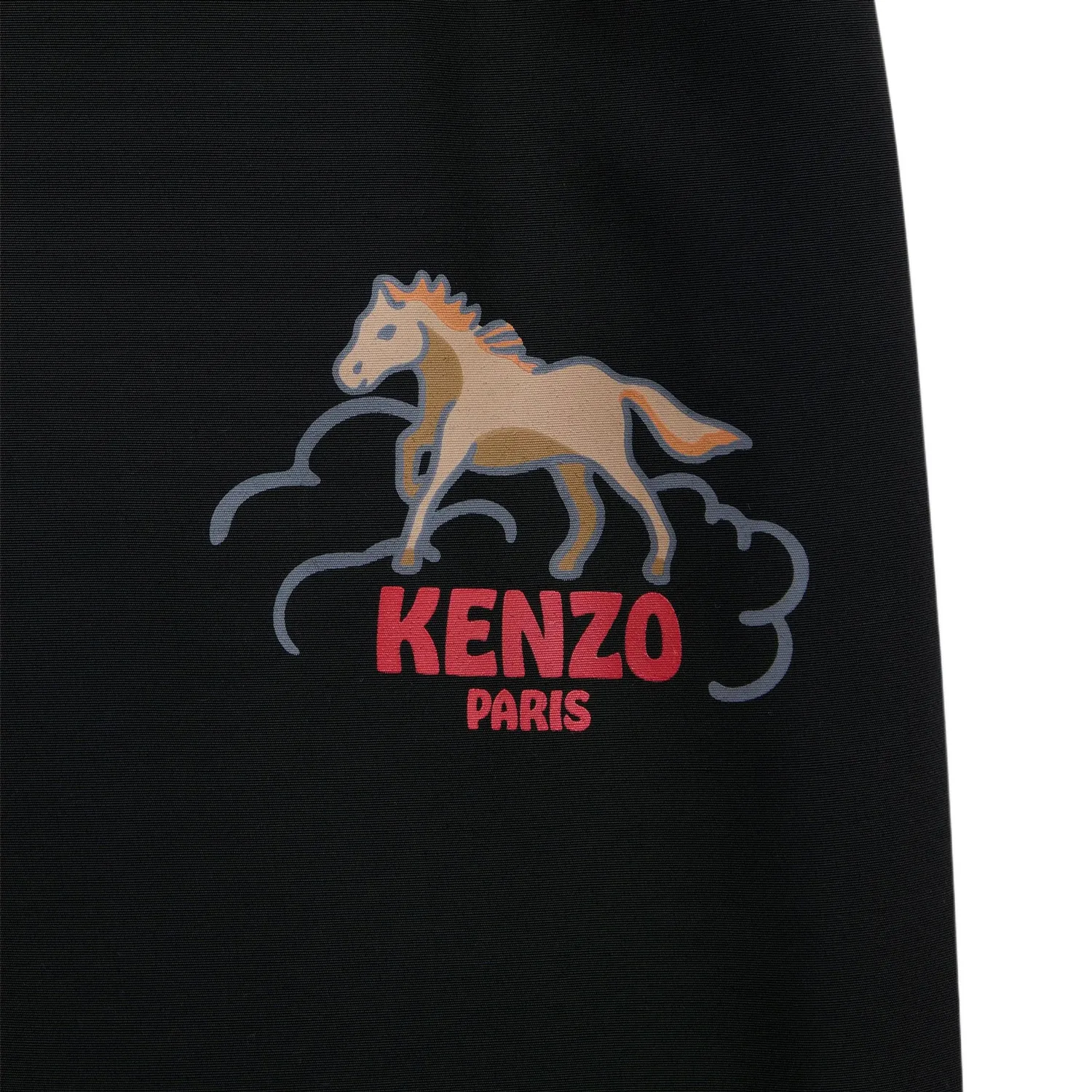 Детские вязаные спортивные штаны SS26 KENZO, черный — фото 4