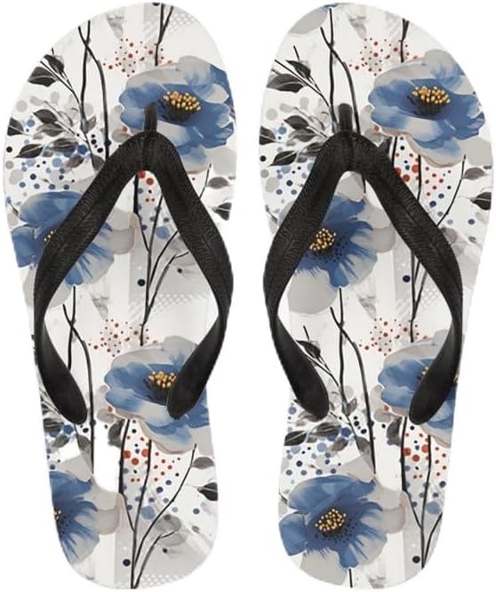 

Сандалии Semiouray Men Hawaii с геометрическим дизайном, легкие вьетнамки, Рождественские с Санта-Клаусом, унисекс, ортопедические пляжные шлепанцы, синий