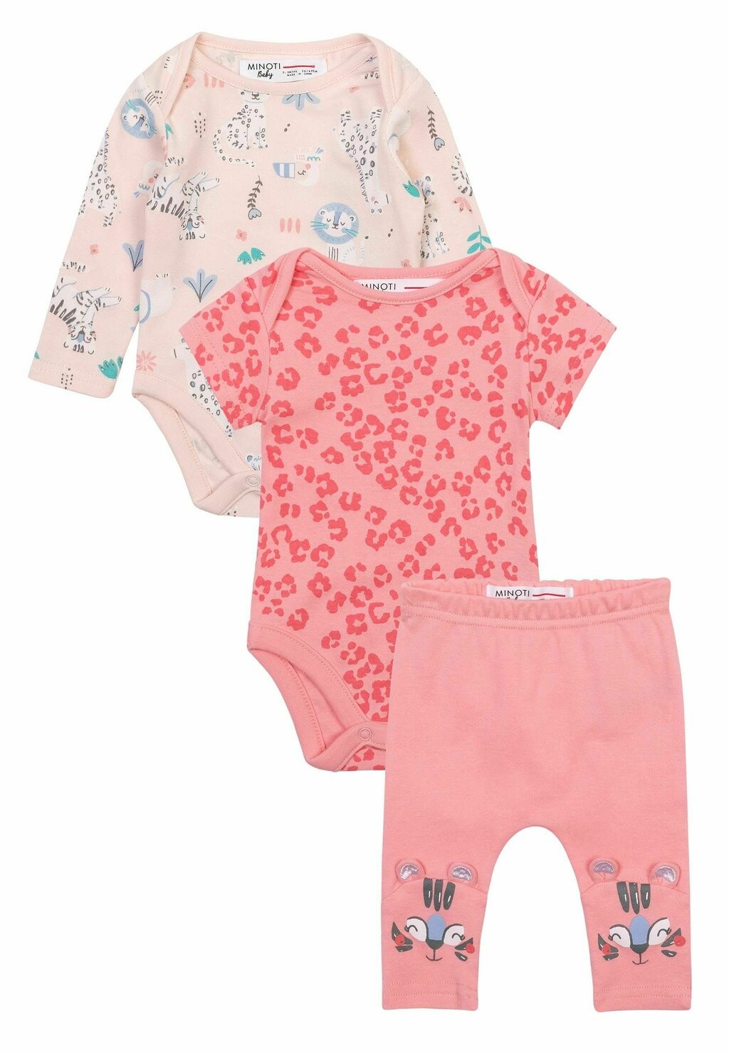 

Комбинезон 3 PCS SET MINOTI, цвет coral peach