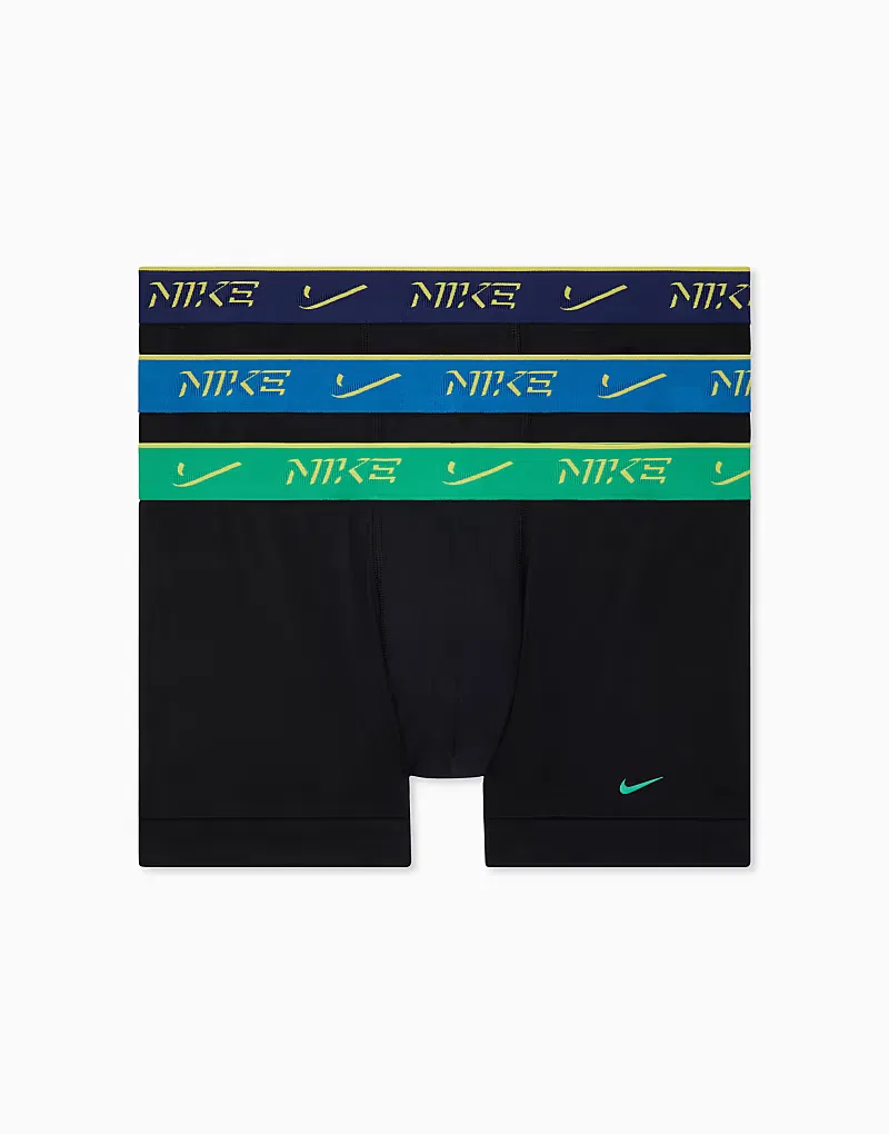 Комплект из трех трусов Nike Essential Cotton, черный